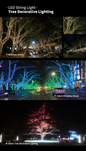 Vendedores impermeable LED cadena luz decoración del hogar para árbol/hogar/Arte Show - Product Image 4