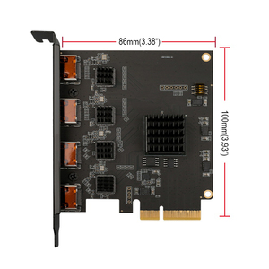 Pcie 4u Sdk支持Vmix流采集卡4通道广播电视广播设备