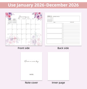 Tùy Chỉnh In Đứng Lật Bàn Lịch 2026 Lịch 2026 Giáng Sinh Advent Lịch Cho Văn Phòng Máy Tính Để Bàn Và Nhà Hàng Ngày Sử Dụng - Product Image 6