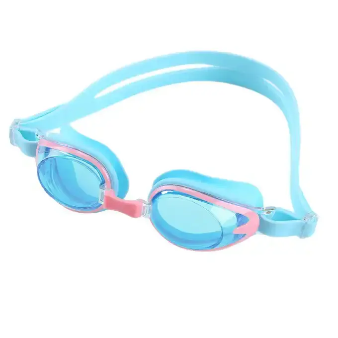 แว่นตาว่ายน้ำสำหรับผู้ใหญ่เด็กแว่นตาป้องกันการเกิดฝ้าสำหรับแข่งรถมืออาชีพ