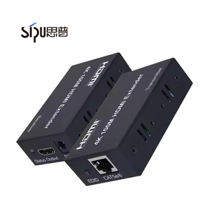SIPU 4K 120m HDMI Extender HDMI Repetidor por Cat 5E 6 Cables Ethernet Conexión en cascada Transmisor Receptor Convertidor - Product Image 6
