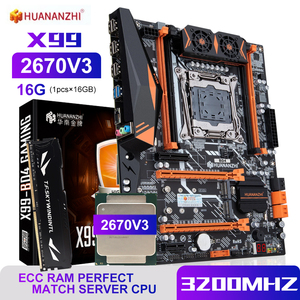 HUANANZHI X99 BD4 scheda madre LGA 2011-3 supporto scheda madre computer desktop e5 V3 V4 processore ddr4 memoria - Product Image 5