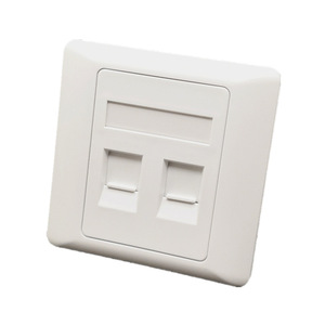 86 tipo 1/2/4 porte presa per Computer pannello interfaccia cavo presa RJ45 modulo di rete piastra a muro informazioni frontalino del Computer - Product Image 1