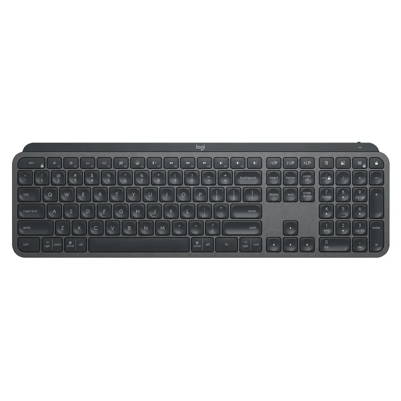 Tastiera Logitech MX tastiera senza fili Bluetooth tastiera di fascia alta tastiera da ufficio ultra-sottile full-size retroilluminazione intelligente