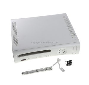 Xbox360ファット交換コンソール用ブラックシェルブラックXbox360ファット交換ハウジングシェルケース用 - Product Image 1