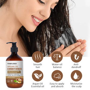 OEM Private Label balsamo per capelli all'olio di Argan per la riparazione dell'umidità naturale organica per le donne - Product Image 2