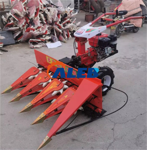 En çok satan Mini şeker kamışı pirinç mısır mısır buğday soya çeltik Reaper traktör monte harvedöverler hasat makinesi satılık - Product Image 6