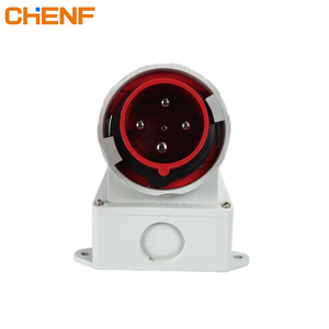 Endüstriyel fiş erkek tipi elektrik güç konektörü su geçirmez IP67 CF1006 3P 4P 5P 230V 400V 16A 32A 63A yüzeye monte fiş - Product Image 6