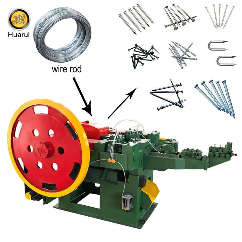 Máquina de fabricação de unhas, alta velocidade, cheia de fio de aço automático, z94-1c 2c 3c 4c 5c 6 u-tipo unha/bobina/cabeça dupla, máquina para fazer unhas