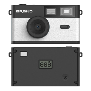 OEM 8mp内置闪光灯廉价无屏幕快照相机儿童CMOS屏幕免费复古数码相机 - Product Image 4