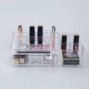 Choice Giá Đỡ Thú Vị Bộ Acrylic Giá Trưng Bày Trang Sức Son Môi Chất Lượng Cao Trưng Bày Cây Gương Thương Mại Bằng Vàng Đá Cẩm Thạch 3 Tầng - Product Image 2