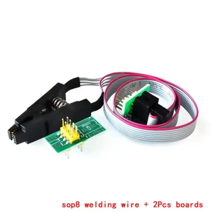 <strong>Programmer</strong> Test Clip <strong>SOP8</strong> Eight-pin BIOS Wide and Narrow Body 8-pin Universal Adapter IC <strong>Socket</strong> Burning <strong>Chip</strong> Clip - Product Image 3