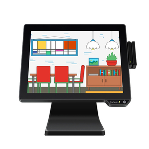 Terminal POS todo en uno de 15,6 pulgadas, tienda minorista rentable, ordenador Intel DDR3 SSD, disco duro IPS, pantalla LCD, enchufe de EE. UU. - Product Image 1