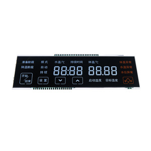 Benutzer definierte Monochrom-Segment-Temperaturregler-LCD-Anzeige - Product Image 1
