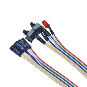 1PCS 65CM Slim <strong>PC</strong> Compute Motherboard Power Cable Original On Off Reset with LED Light <strong>PC</strong> Power Reset Switch Push Button Switch - Product Image 5