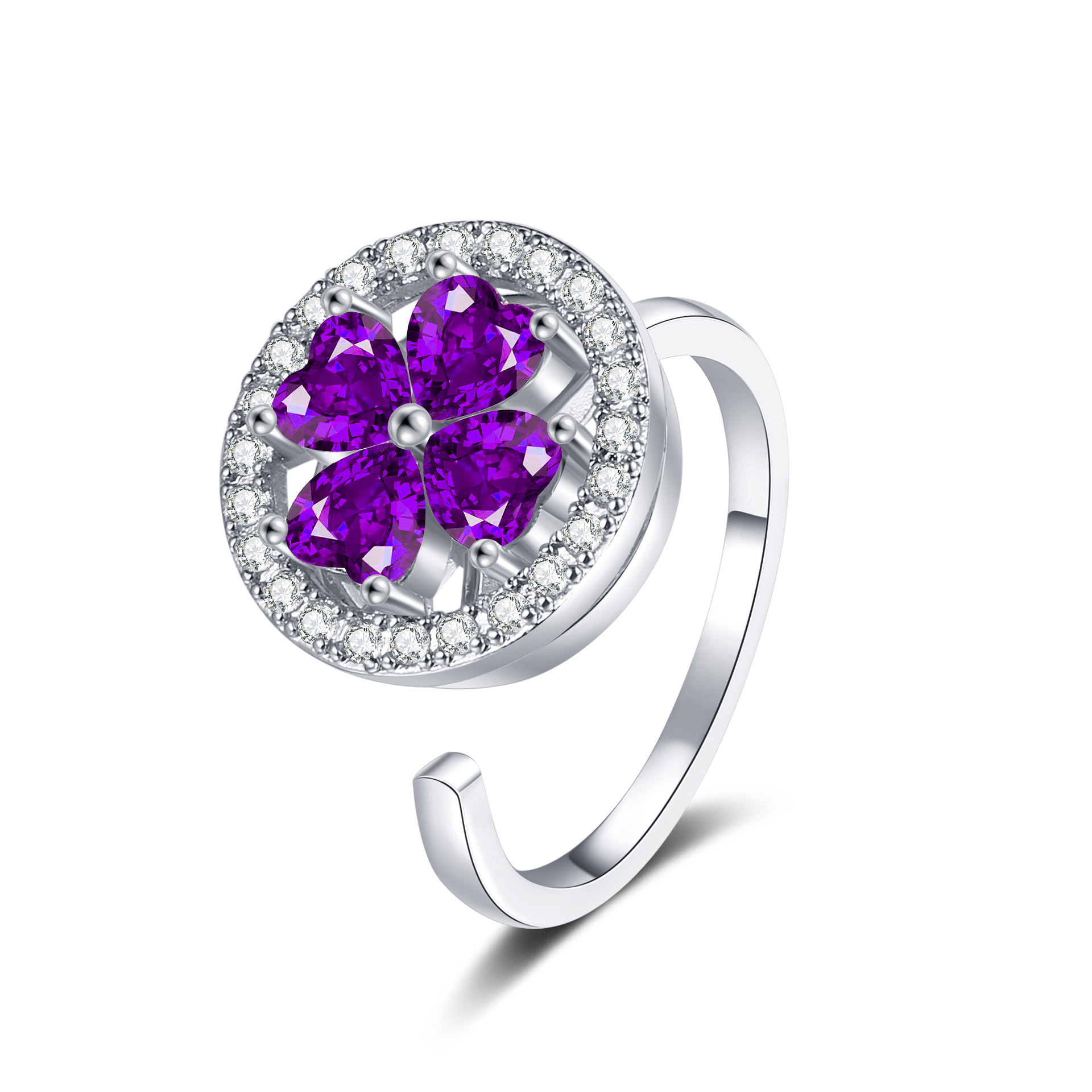 SILVER-PURPLE