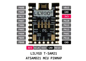 Scheda di sviluppo modulo LILYGO T-SAM21 ATSAMD21 MCU per dispositivo Arduin fai da te IOT