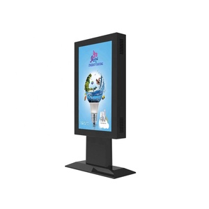 65 Zoll Outdoor Road Street verwenden Boden stehende Sonnenlicht sichtbare Programm wiedergabe Verschiedene Farben LCD Digital Signage - Product Image 1