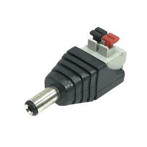 Cantell Push Button <strong>DC</strong> <strong>Plug</strong> Connectors 12 V <strong>DC</strong> Jack Adapter Connector 2.1 X 5.5mm <strong>DC</strong> Power Adapter <strong>Terminal</strong> <strong>Block</strong> - Product Image 1