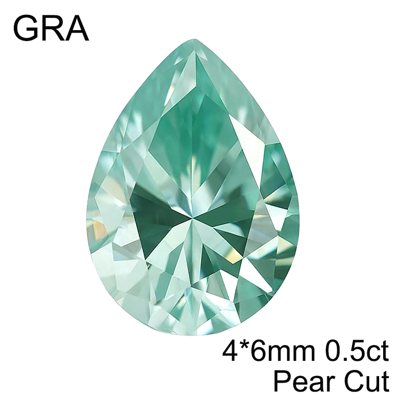 Pear 4x6mm 0.5ct