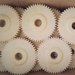 Fabricante de China, reductor personalizado, engranaje de espuela de nylon de plástico dentado