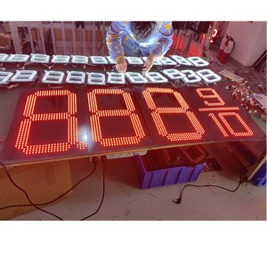 8.889/10 7 segmenti PCB design RF remote wireless LED gas price sign - Product Image 1