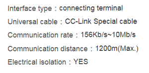 Integrated Bus <strong>Module</strong> CL-8800-C0NN CC-LINK 8 Digital <strong>Inputs</strong> (NPN&amp;PNP) 8 Digital <strong>Outputs</strong> (NPN) Ethernet &amp; Communication <strong>Modules</strong> - Product Image 3