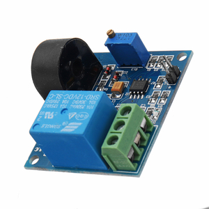 Sensor de protección contra sobrecorriente DC 12V 5A, modo de detección de corriente alterna, relé, salida de interruptor - Product Image 1