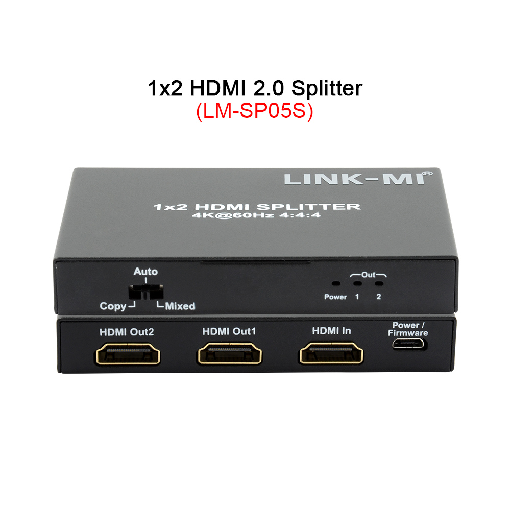 1x2 HDMI 2.0 Splitter (LM-SP05S)