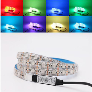販売促進IP65防水1M 2M 3M 4M 5メートルRGB 5V USB LEDストリップ、テレビバックライト用リモコン付き - Product Image 2