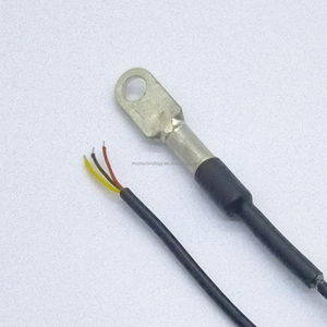 Sensor de temperatura digital M6 Ring Lug DS18B20 con sonda impermeable y cable largo para aplicaciones de registro de datos y hogar inteligente