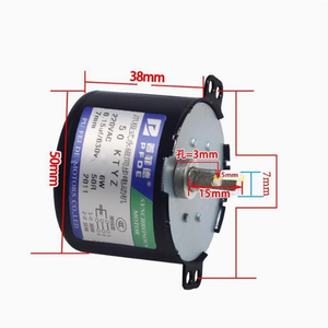 6W50KTYZ 220 В, низкоскоростной редуктор переменного тока, постоянный магнит, синхронный микроэлектрический двигатель для пластика - Product Image 6