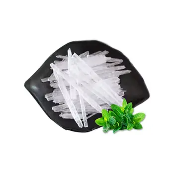 Hızlı teslimat ile doğal organik mentol kristal s 99% mentol kristal buz mentol kristal nane