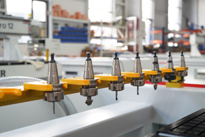 4 <strong>Axis</strong> Wood Milling/cutting/carving Machine A8-1325-L8 ATC <strong>CNC</strong> <strong>Router</strong> <strong>With</strong> 9kW <strong>Rotated</strong> Spindle for Woodworking - Product Image 6