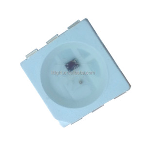 แอดเดรส WS2813B RGB SMD5050จุดพักต่อเนื่อง DC5V 5050 SMD LED ชิป WS2813 IC สองช่องสายสัญญาณคู่รุ่น - Product Image 1