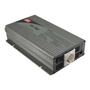 Mean Well-inversor de energía Solar de onda sinusoidal pura, transformador de entrada de 24V, salida de 700W, 230V, TS-700-224B - Product Image 2