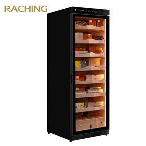 Factory Direct Offer Premium Natural Wooden Constant <strong>Humidity</strong> &amp;temperature Cigar Humidor Cabinet - Product Image 1