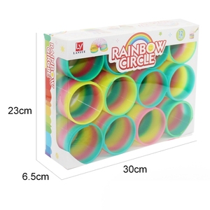12pcs/set Rainbow Circle <strong>Toy</strong>