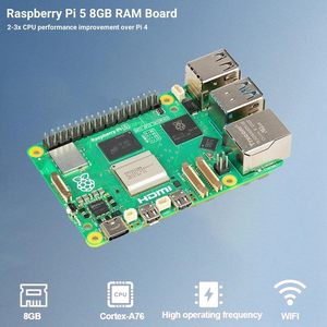 Kits de módulos electrónicos YDL para Raspberry Pi 5 Kit con 8GB RAM Active Cooler Destornillador Placa de 8GB Incluido Estuche incluido - Product Image 3