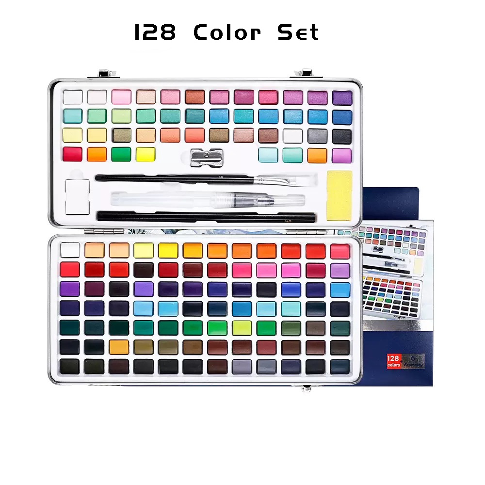 128 couleurs multicolores