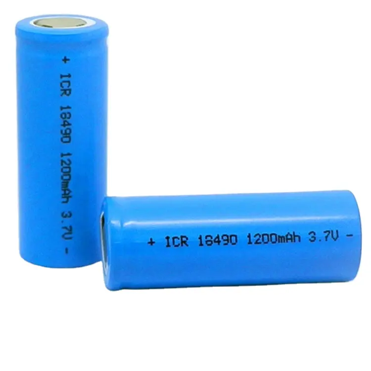 3.7 volt li-ion icr 18490 icr18500 icr18490 li ion rechargeable 3.7v lithium ion battery 18500 1500mah 1200mah 1400mAh 2000mah