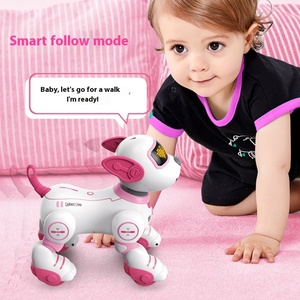 JJRC Unisex Intelligent Voice Dialogue Roboter Hund Fernbedienung Spielzeug Elektronische Pet Stunt Induktion programmierung aus Kunststoff - Product Image 4