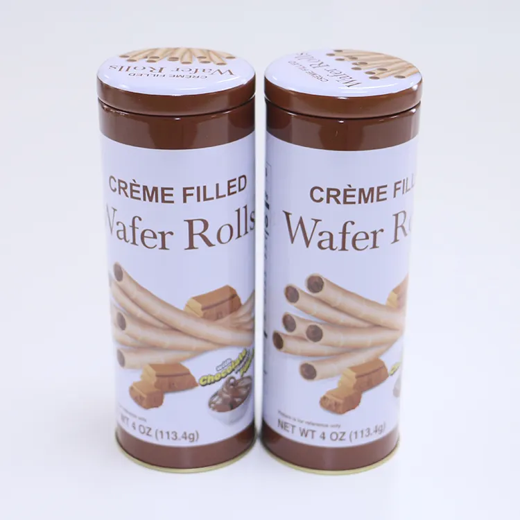 Premium Quality Roller Wafer Chocolate flavor Cream 210g Wafer roll Food Biscuit Wafer Stick