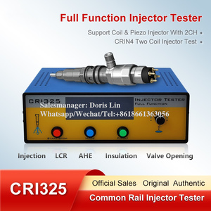 CRI325 CRDi เครื่องทดสอบหัวฉีดคอมมอนเรลน้ำมันดีเซลสำหรับหัวฉีด CRIN4ไดรฟ์ทดสอบวาล์วทดสอบฉนวนวัดช่องว่างอากาศ - Product Image 2