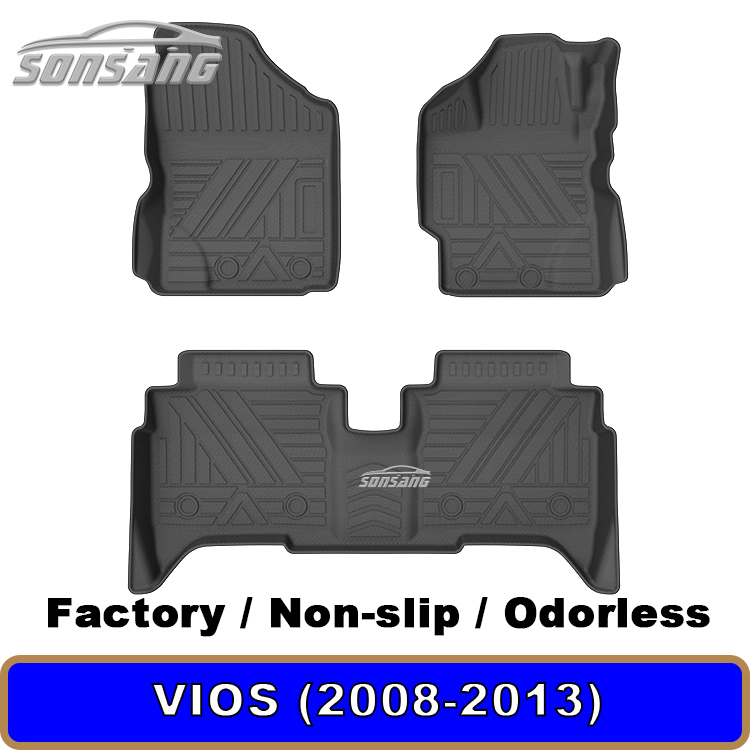 2008 2013เสื่อรถ Vios TPE