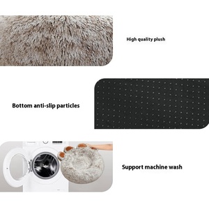 Hoge Kwaliteit Cartoon Beer Paw Pluche Huisdier Kennel Winter Warm Xl Hondenbed Diep Slaap Kattenbed Groothandel Dierbenodigdheden Ademende Doek - Product Image 5