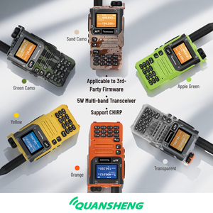 1600 (8) Color verde VHF UHF Señal fuerte mAh Batería 5W Radio bidireccional Walkie Talkie Bloqueo de teclado UV-K6 - Product Image 3