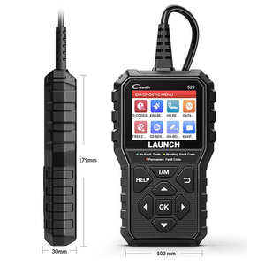 Yeni başlat Creader 529 CR529 OBD2 tarayıcı otomotiv tanılama aracı OBDII kod okuyucu hata kodu okumak OBD tarama DIY kod okuyucu - Product Image 4