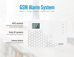 HEYI-sistema de alarma H3 para casa, sistema de seguridad antirrobo, 2G, 4G, GSM, SMS, con protocolos CID, gran oferta - Product Image 5