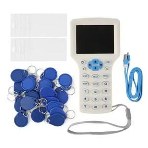 Inglese RFID ID125KHZ programma di crittografia Crack versione della carta di accesso duplicatore IC 13.56 MHZ Card Writer - Product Image 2